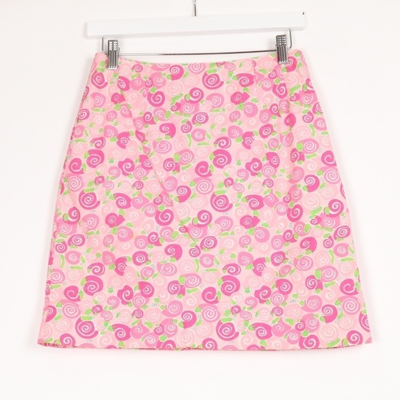 Lilly Pulitzer Escargot Snail White Label Skirt - Picture 1 of 6